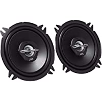 Los mejores  - JVC CS J520X- Altavoces Coaxiales 2 Vías- Negro- Woofer 13 cm- Tweeter 2-5 cm- Profundidad de Montaje 4.35 cm